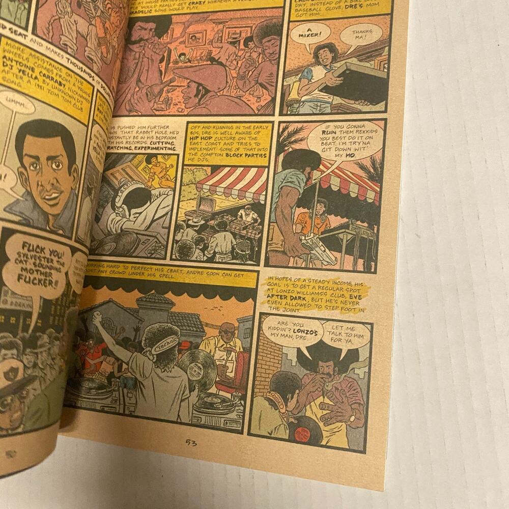 Hip Hop Family Tree Three-In-One Free Comic Book Day ED Piskor - Picture 6 of 9